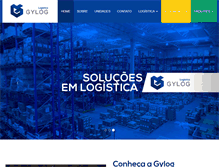 Tablet Screenshot of gylog.com.br